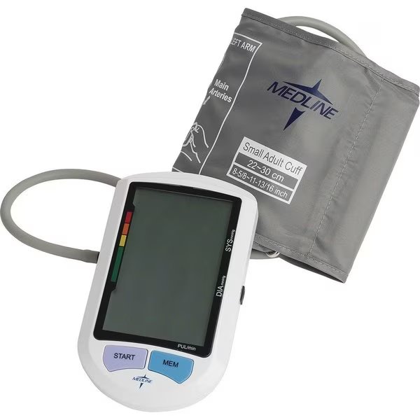 Digital Blood Pressure Monitor, Blue, Medline, Mfr#: MIIMDS3001